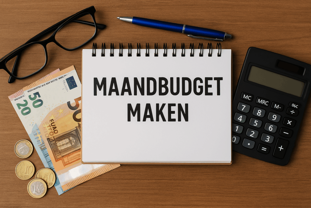maandbudget maken