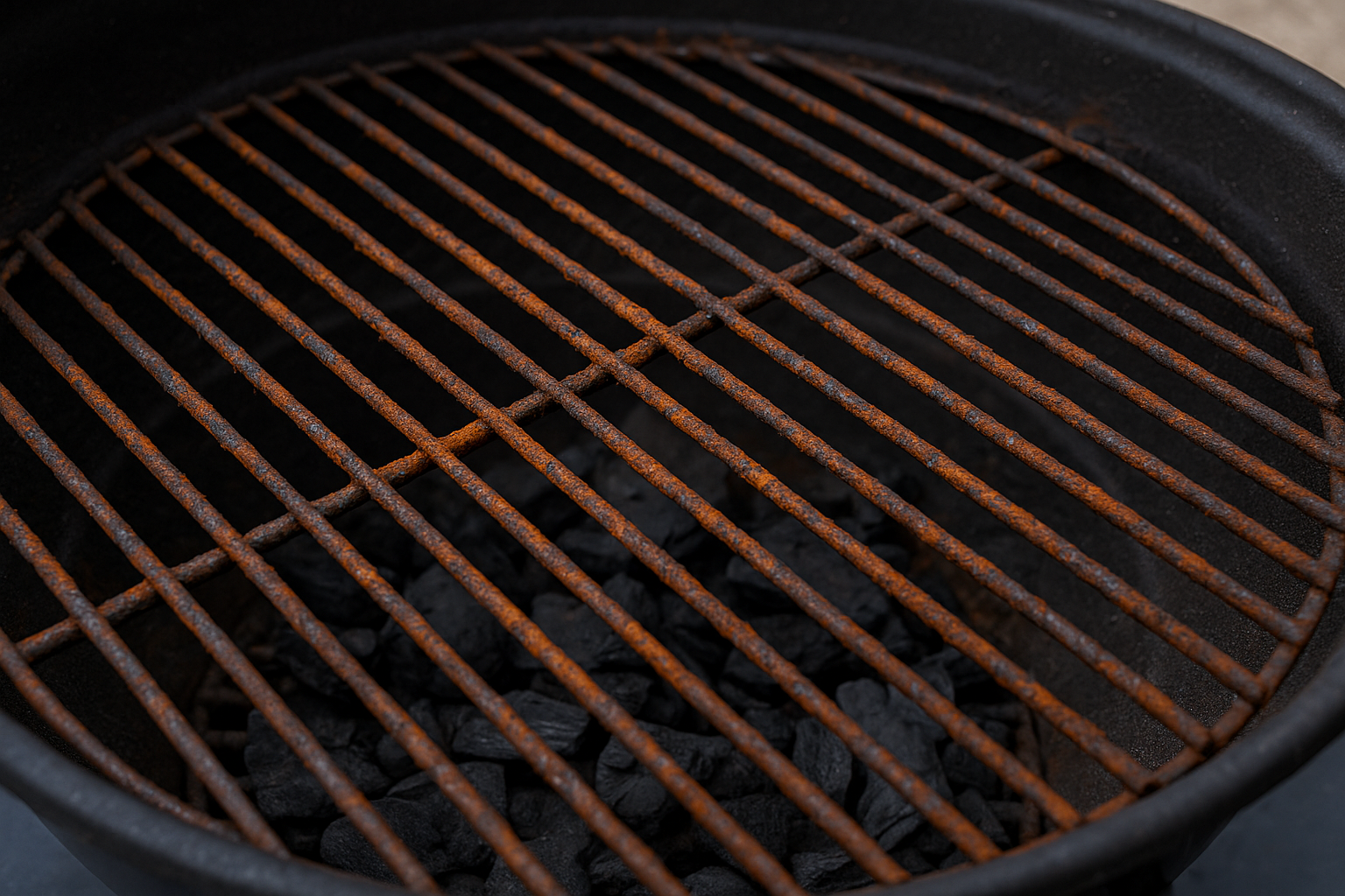 roest van bbq verwijderen