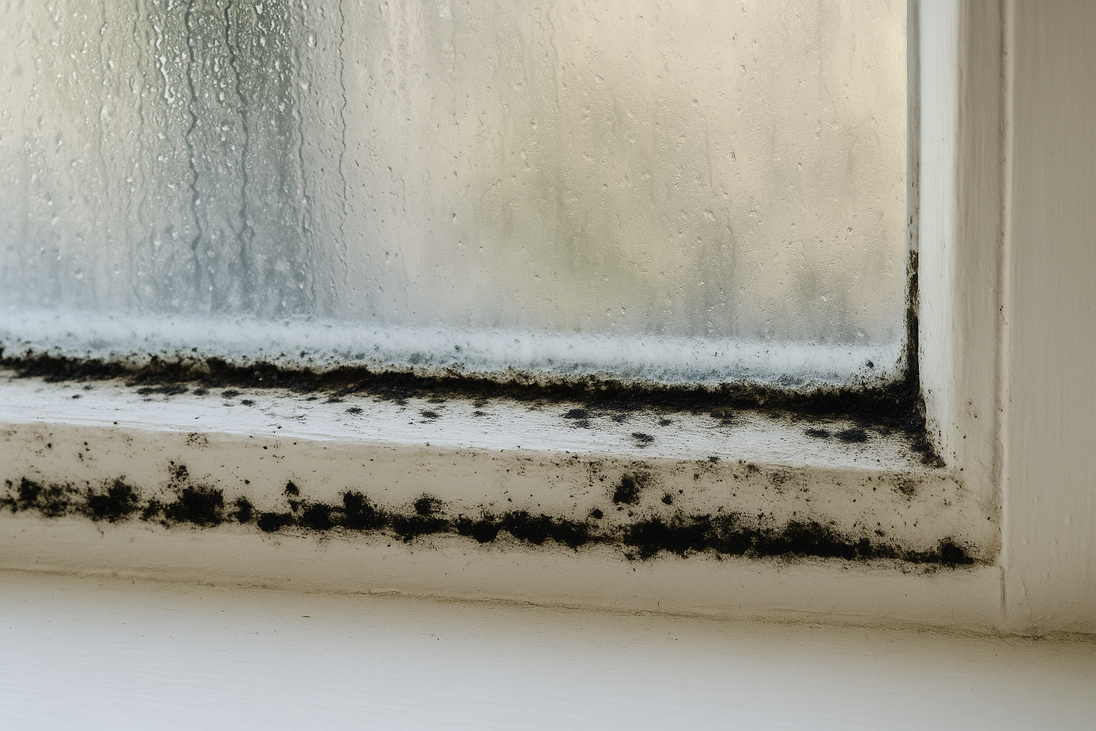 zwarte kitranden raam