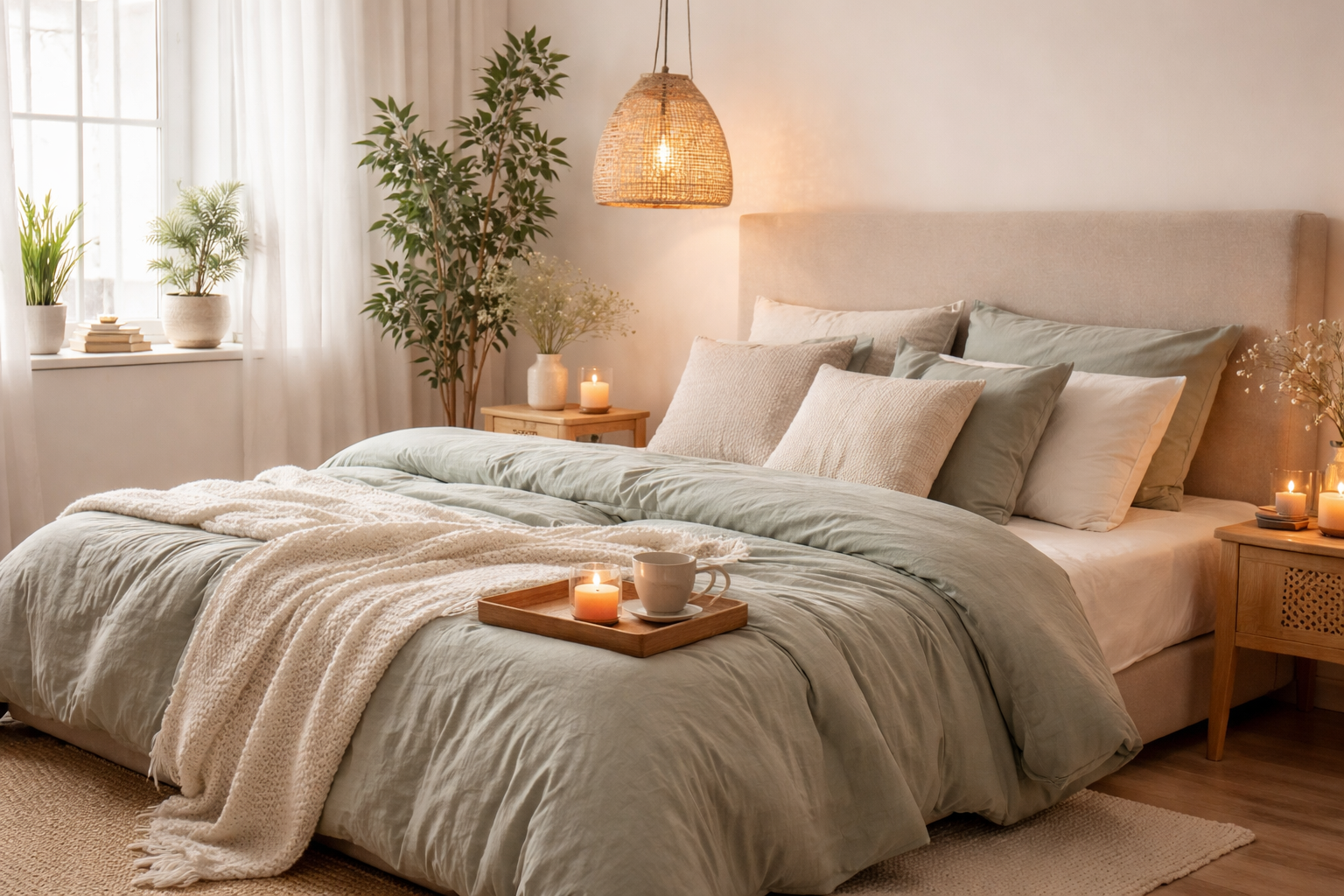 slaapkamer rust creëren