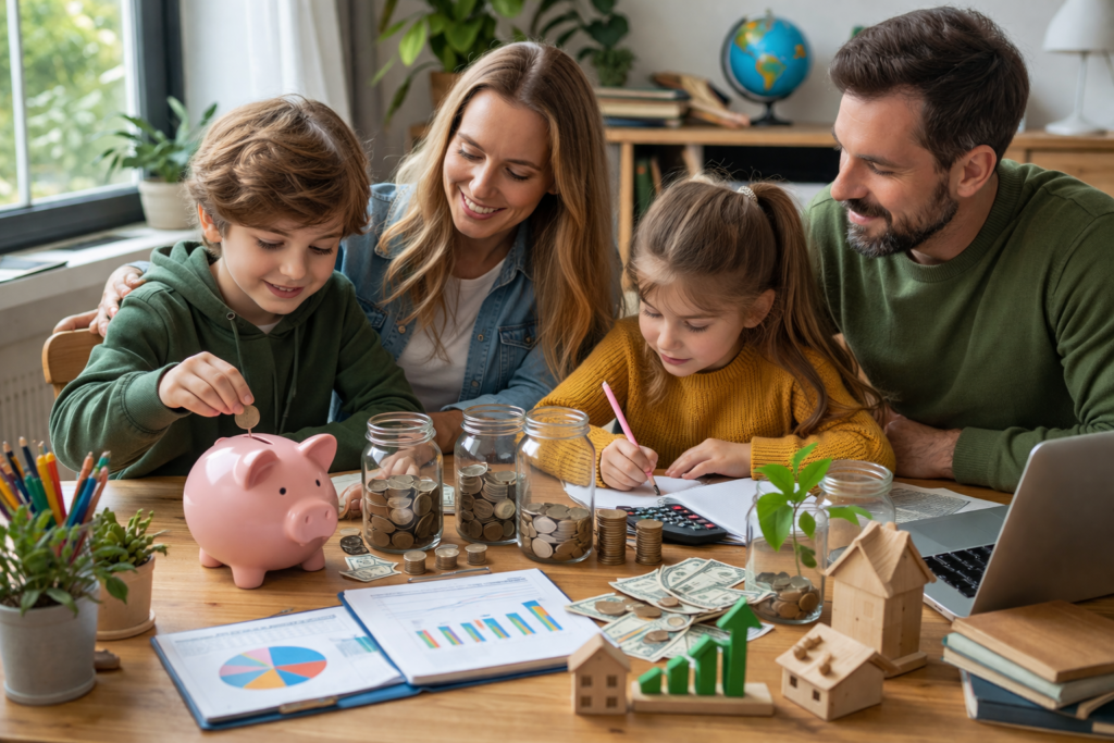 financiële zelfstandigheid kinderen